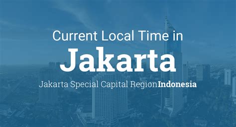 jakarta local time to ist